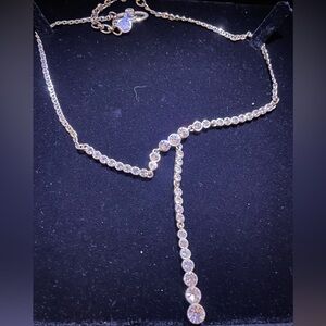 High Quality Gold Necklace with Crystal Accents